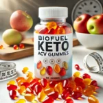 Biofuel Keto ACV Gummies in a vibrant setting